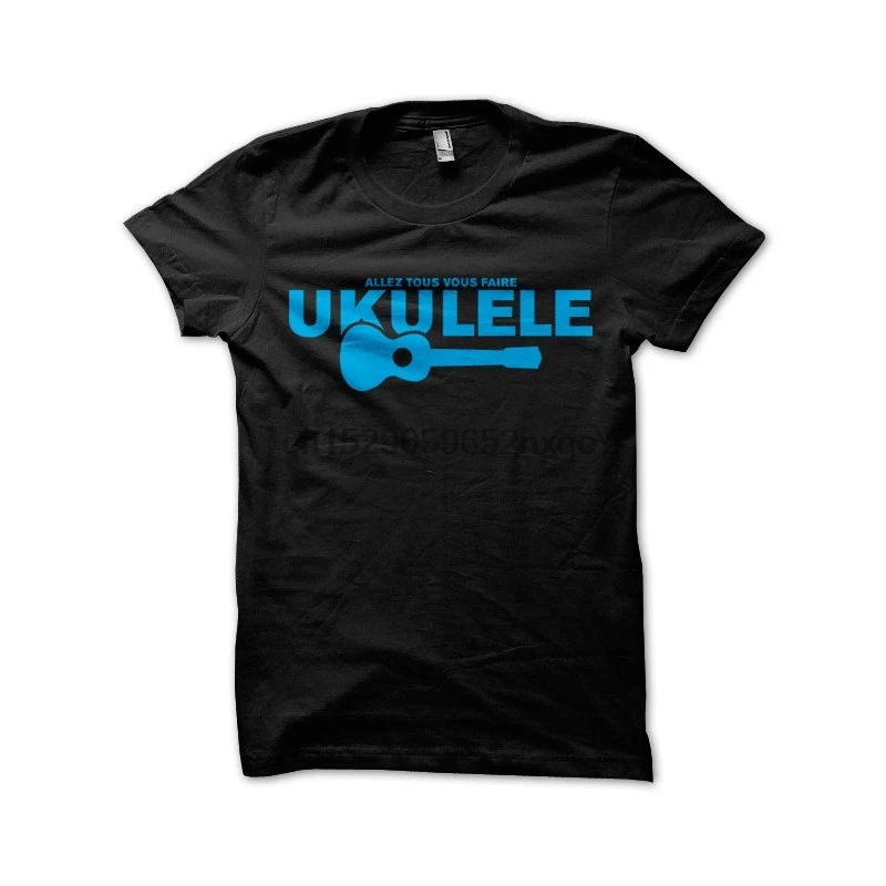Мужская футболка с надписью will make you all black Ukulele-Serishirts.com женские и мужские футболки