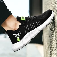 High-quality Running Shoes for Men Breathable Mesh Ultralight Sneakers Black Athletic Sport Shoes Training Run Drop-shipping