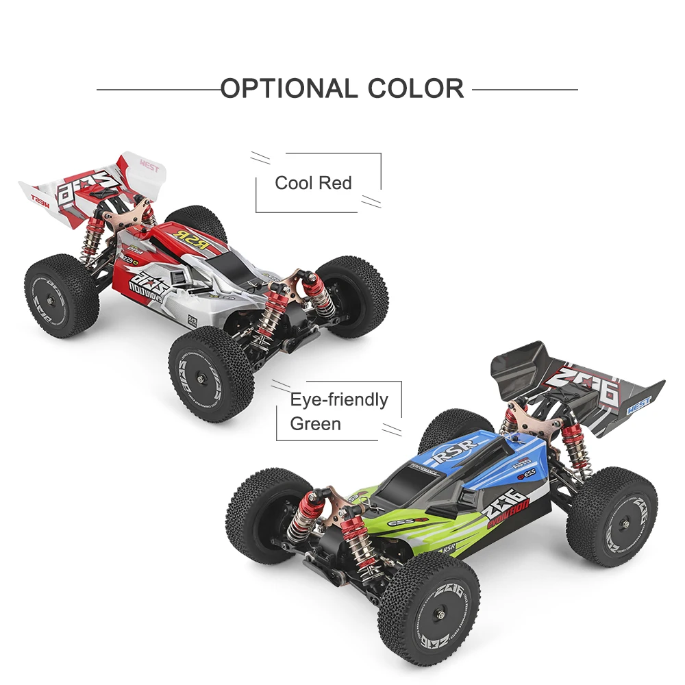 Wltoys XKS 144001 1/14 RC автомобиль 60 км/ч Высокоскоростной RC гоночный автомобиль 2,4 ГГц 4WD радиоуправляемое Багги внедорожный Дрифт автомобиль RTR игрушки для детей