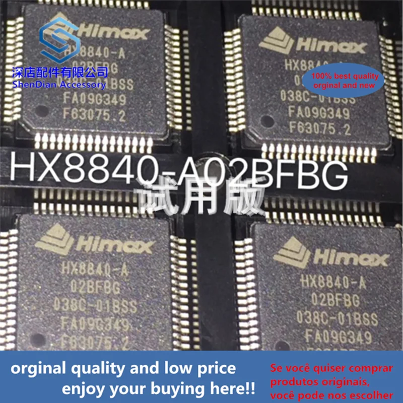 

1 шт. 100% оригинальный и новый HX8840-A02BFBG TQFP64 HX8840-A, лучшее качество