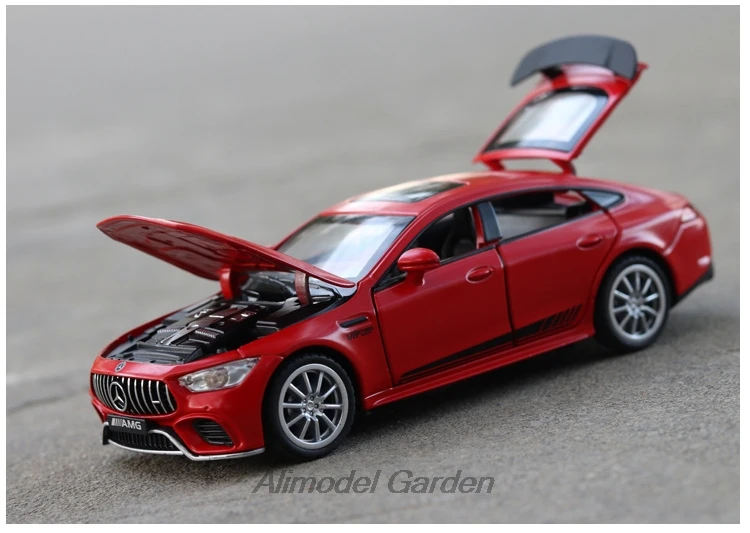 1:32 BENZ AMG GT63 гоночный автомобиль Diecasts& игрушечный транспорт металлическая модель автомобиля звуковой светильник коллекция автомобилей игрушки для детей Рождественский подарок