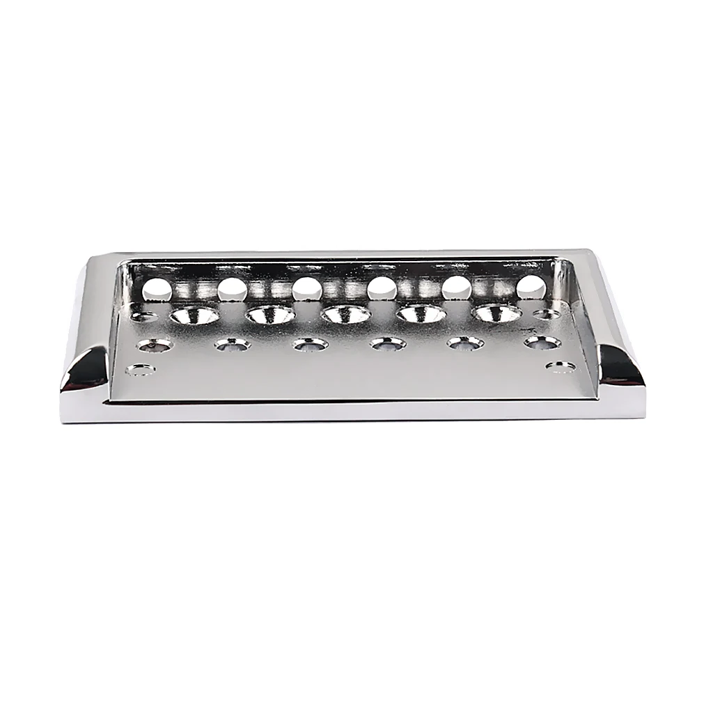 

Chrome 6 String Fixed Hardtail Bridge for Electric Guitar Replacement Parts