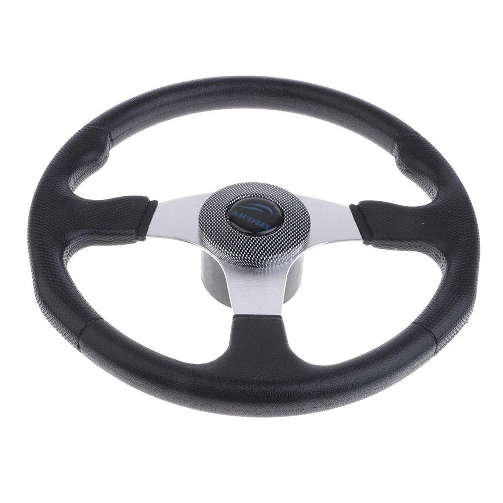 

Standard 13.4'' 3 Spoke 3/4'' Marine Boat Steering Wheel With PU Foam Grip