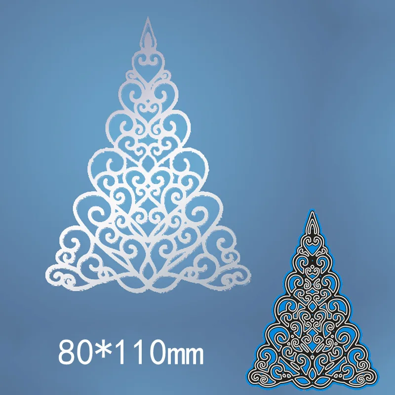 

Creative Metal Cutting Dies DIY Embossing Scrapbooking Cardmaking Lace Christmas Tree