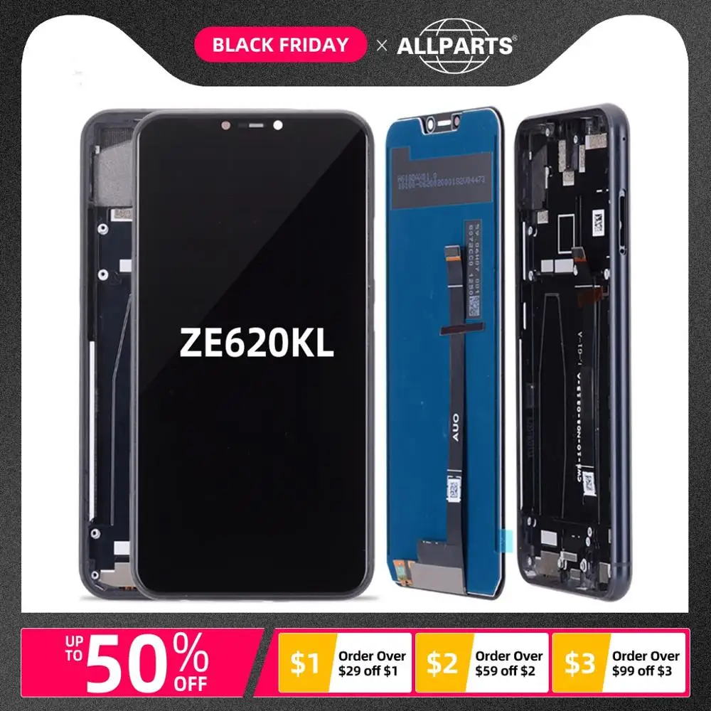 

Original 6.2'' 1080 x 2246 LCD For ASUS ZenFone 5 ZE620KL Screen LCD Display For Zenfone 5 2018 Gamme Touch Screen Digitizer