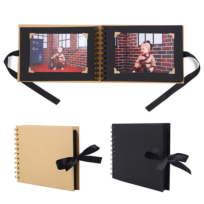 60Pages Photo Albums DIY Craft Album Scrapbooking Picture Storage for Wedding Anniversary Birthday Gifts Books | Дом и сад