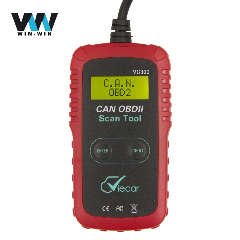 Viecar VC300 ELM 327 V1.5 OBD 2 Автомобильный диагностический автоматический инструмент OBD2 сканер Automotivo odb2 ELM327 1,5 CY300 считыватель кодов сканирующий инструмент