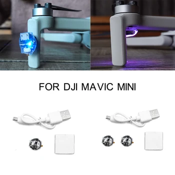 

High Quality Rechargeable Mini Night Flying Signal Lamp LED Flash Lights Navigation Light With Battery for DJI Mavic Mini/Air 2