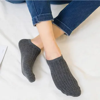 

New Fashion Boat Socks Men Socks Ankle Sock Cotton Brief Spring Summer Ventilate Socks Slippers 1Pair STC037