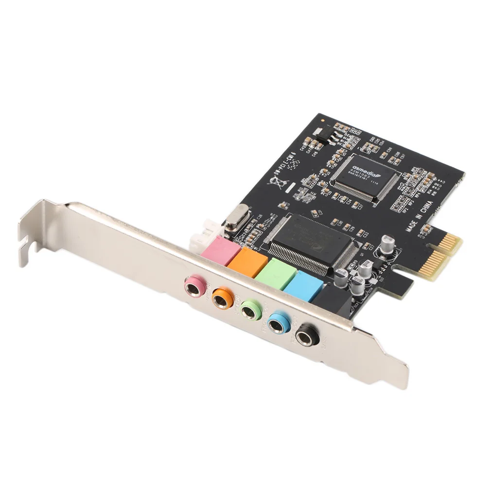 Новые PCI Express x1 PCI-E 5.1ch CMI8738 Чипсет аудио цифровая звуковая карта