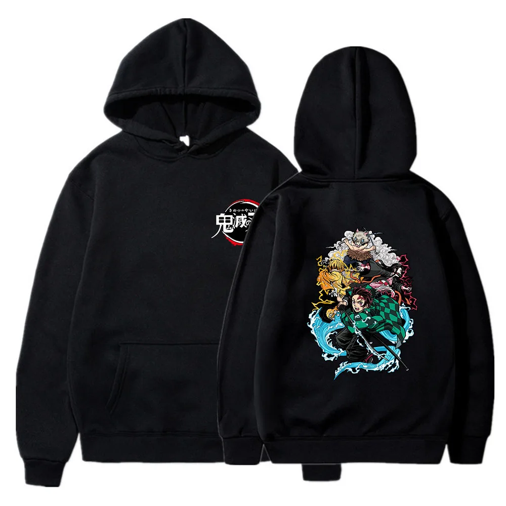 Fashion Anime Demon Slayer Hoodie Men Women Harajuku Kimetsu No Yaiba Spring Unisex Sweatshirts Streetwear Pullovers XXS-4XL Fashion Anime Demon Slayer Hoodie Men Women Harajuku Kimetsu No Yaiba Spring Unisex Sweatshirts Streetwear Pullovers XXS-4XL