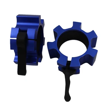 

Weight lifting Standard Barbell Clamp Collars Lock Jaw Gym Fitness Aluminum Dumbbell Barbell Collars Locks Clips