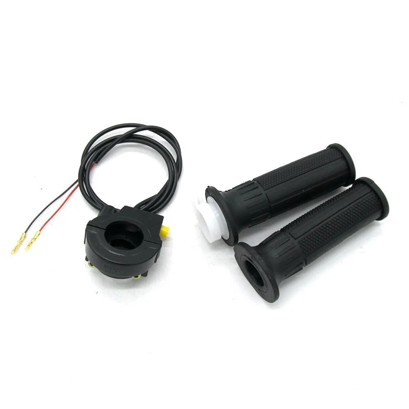 

Bike 1pair On/off Switch Turn Handlebar Throttle Grips Accelerator Speed Shifter