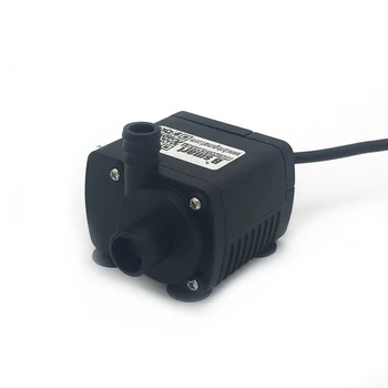 

Free Shipping SR-280AT 420-600L/H 2.1-3M DC 12V Brushless Water Pump Submersible Fountain Pump DC Solar Mini Self-priming Pump