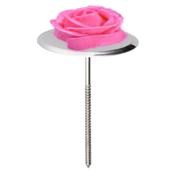

Baking Piping Stands Tools Stainless Steel Piping Nail Ice Cream Cake Decorating Tools DIY Needle Stick Cake Flower Nails