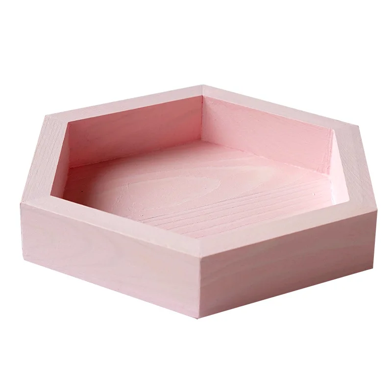 Marshmallow Cupcake Lollipop Display Tray for Kids Home Birthday Party Decor Hexagon Type Cake Holder Table Food Storage Rack