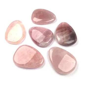 

Drop Shape Rose quartzs Pendant -30x40mm New Natural Stone Pendant Necklace New Charm Accessory Jewelry