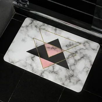 

Diatom earth mat bathroom bathroom water absorption quickly dry non-slip floor mat diatomite mat 39x60cm Bathroom Products G3