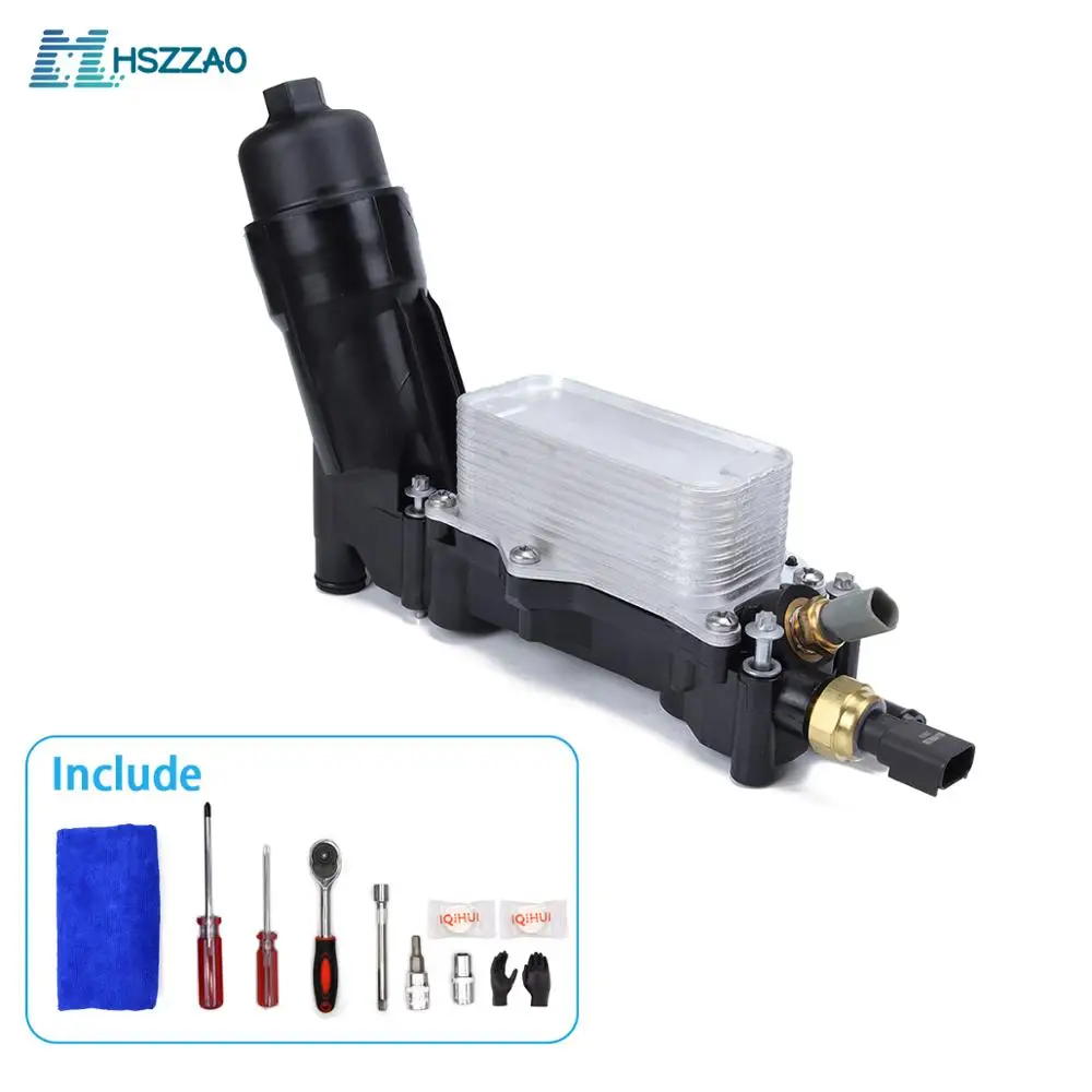 

OE:68105583AF For 2014-2017 JEEP DODGE CHRYSLER RAM 3.6 V6 Oil Filter Housing Adapter/with sensor/distribution kit