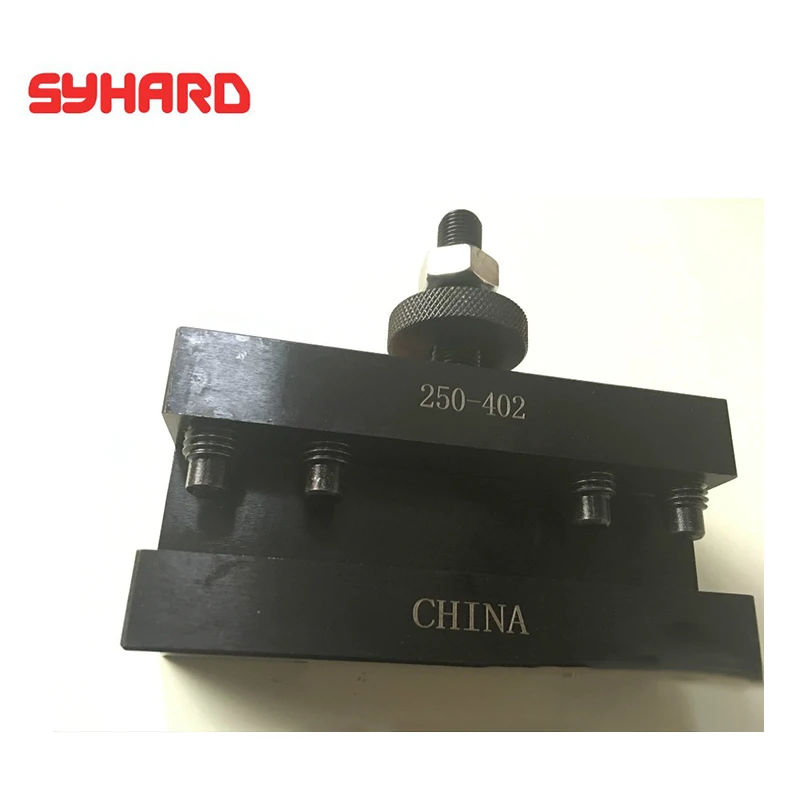 Poteau à Outils à Changement Rapide 250-001 CNC - Porte-outil De Tour à Changement Rapide - Kit De Vis - Barre D'alésage - Support De Tournage - Porte-outil De Tour