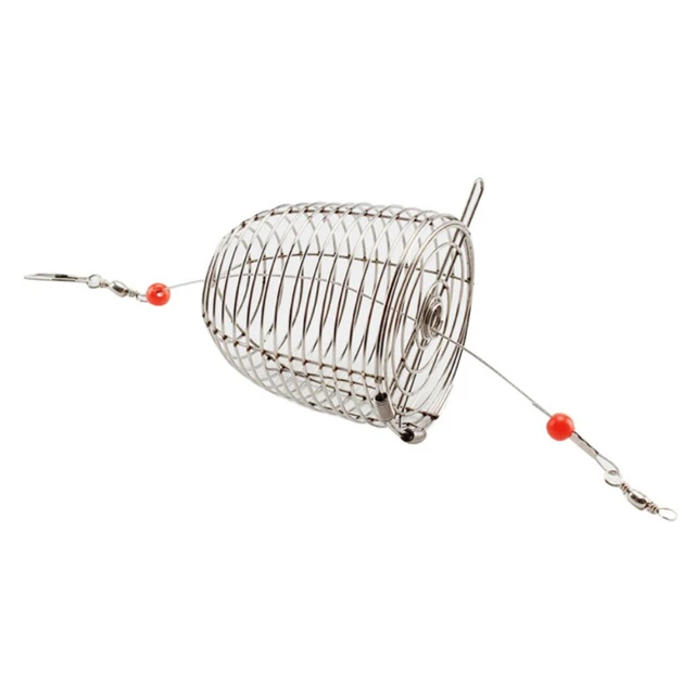 Durable Aquarium Stainless Steel Bait Feeder Bait Feeder Fish Tank