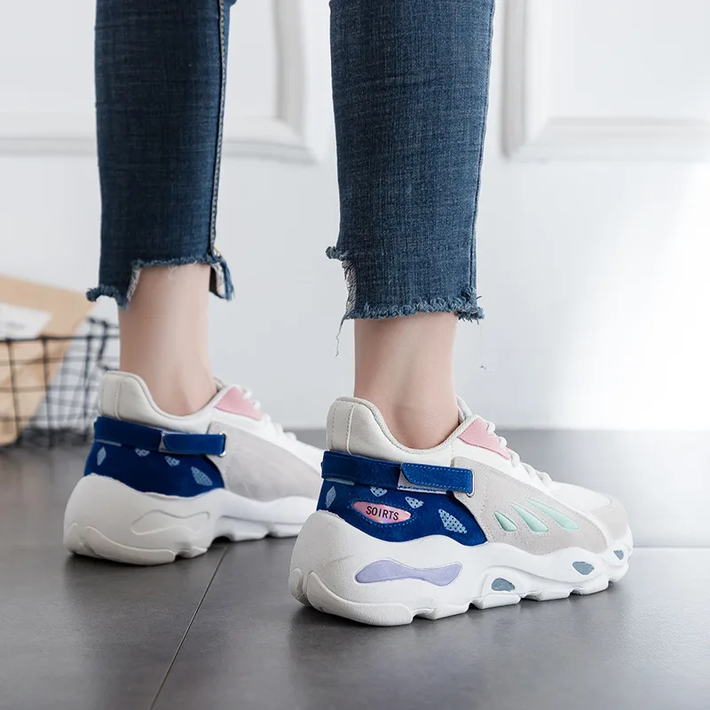 

New York Fashion Week Catwalks Butterfly Shoes New Style Dad Shoes Autumn New Style Thick Bottomed Athletic Shoes WOMEN'S Casual