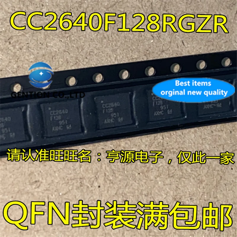 

10 шт. CC2640F128RGZR шелкография CC2640F128 QFN RF микроконтроллер чип в наличии 100% новый и оригинальный