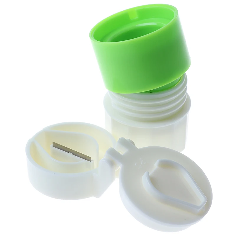 Powder Tablet Grinder Powder Pill Cutter 2 in 1 Portable Medicine Splitter Box Storage Crusher