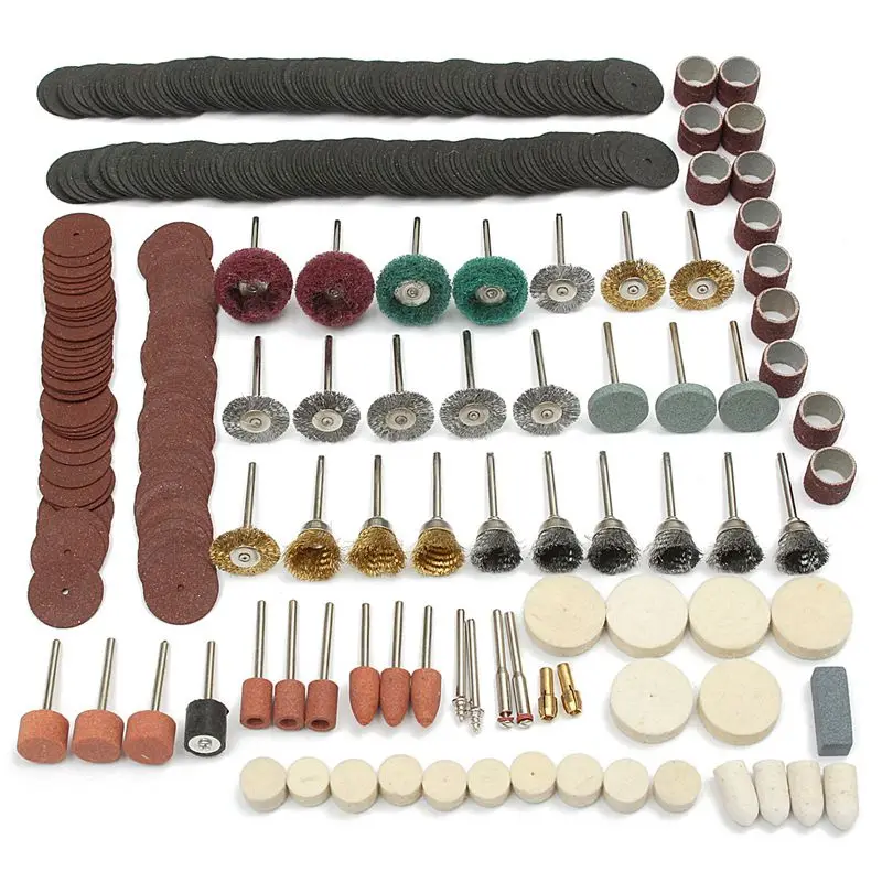 BMBY-347Pcs шлифовальный роторный инструмент набор аксессуаров для Dremel