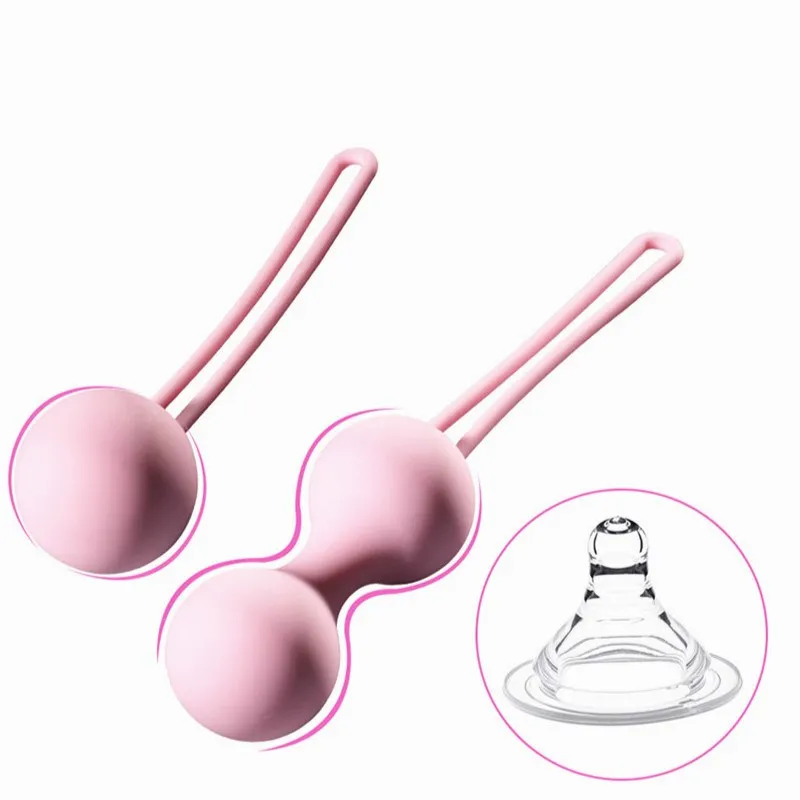 Vagina Ball Kegel for Women Soft Washable Postpartum Pelvic Floor Repair Reusable Sex Toy Safe Silicone Tighten Exercise | Красота и