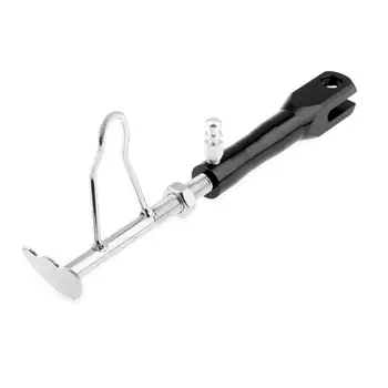 

CNC 1x Aluminum Alloy Kickstand Motorcycle Scooter Stand Leg Non-slip Black