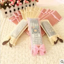 A1362 dentelle tissu Art arc télécommande ensemble climatiseur télécommande protéger bouclier(China)