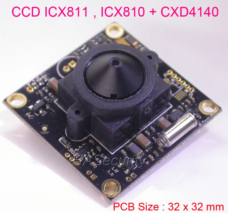 Объектив 3 7 мм 32x32 печатная плата Effio-E 1/3 &quotSONY Super HAD CCD ICX810 ICX811 сенсор + камера
