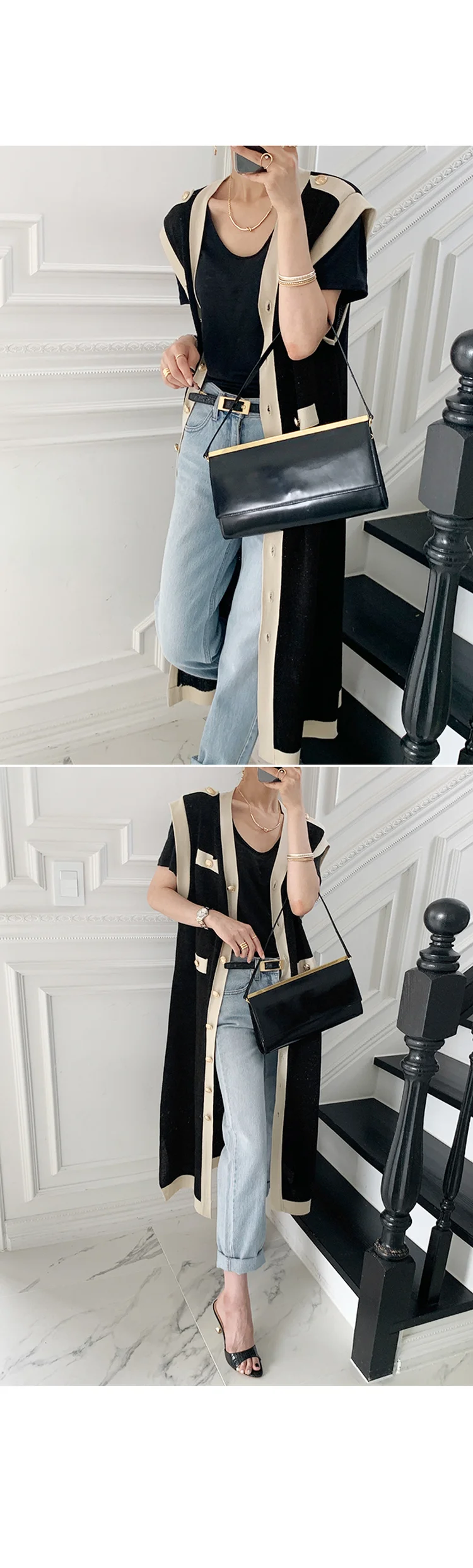 New Summer Sweater Women Dress Sleeveless Sweaters Knitted Dresses Womens Long Loose Maxi Oversize Knitting Robe Vestido