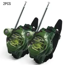 Новые часы Walkie Talkie Игрушки для детей игровой домик игрушка родитель-ребенок Интерактивная игрушка детский мини наружный домофон игрушки 2 шт