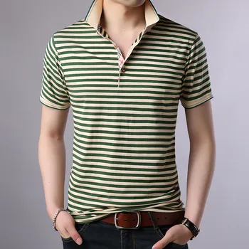

10181-Short-sleeved t-shirt summer men's half-sleeved T-shirt trend POLO shirt