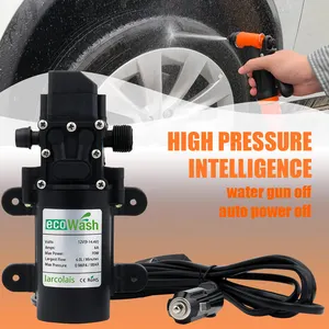 Image 2 - Car Wash 12V Car Washer Gun Pump High Pressure Cleaner Car Care Portable Washing Machine Electric Cleaning Auto Device