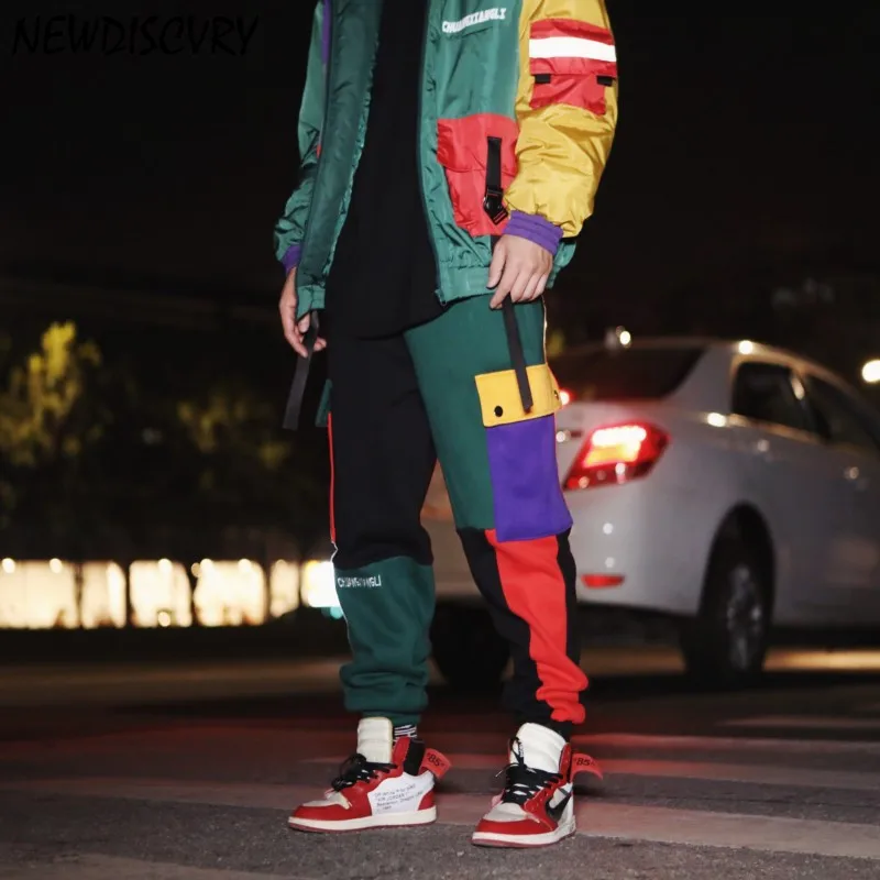 

NEWDISCVRY Women Casual Pants Tide Brand Beam Feet Loose Hip Hop Dance Running Nine Points Sports Pants Thick Cotto Pants