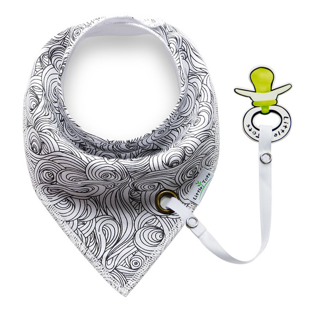 Towel Baby Bibs Anti-drop Rope Absorbent Apron Girls Infant Cotton Bandana Boys Bib Scarf Newborn Feeding