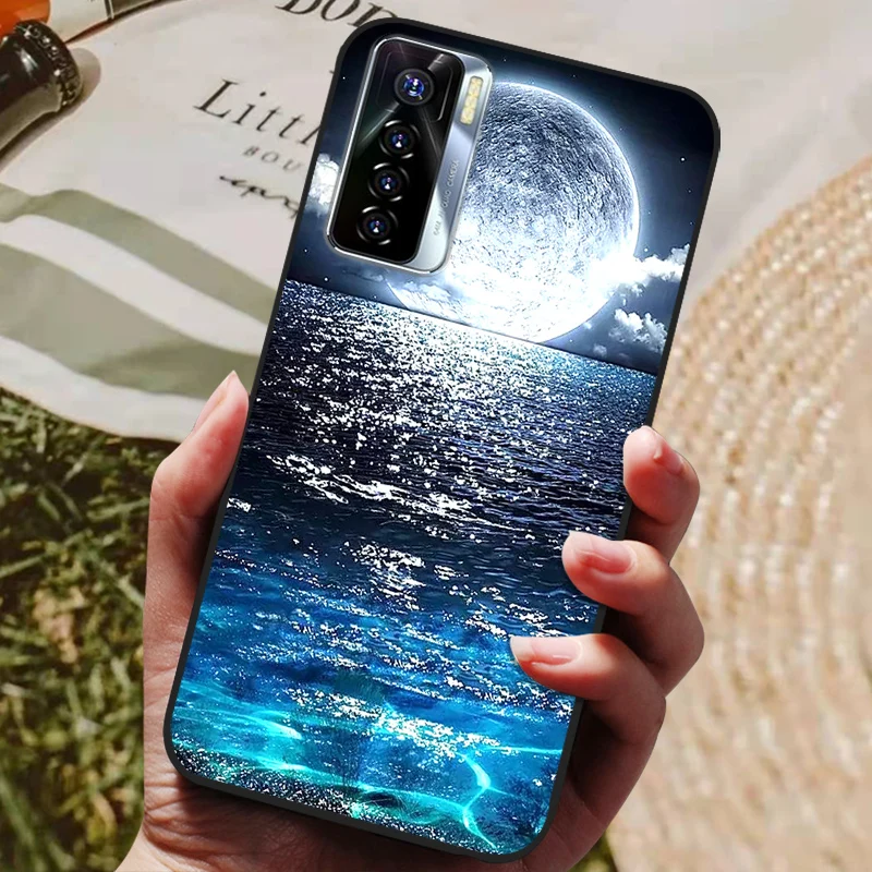 Silicone Back Cover Phone Case with Soft Bumper Coque