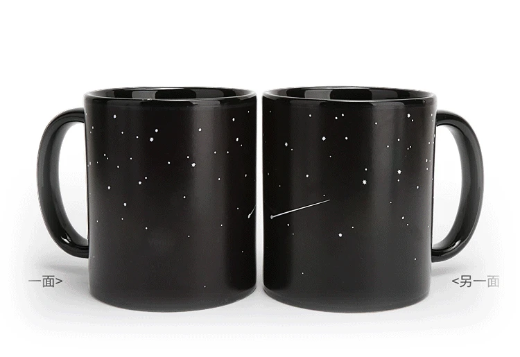 Звездное небо солнечная система Dis цвет ation чашка Температура зондирование изменяющая цвет чашка креативный подарок керамическая кофейная кружка