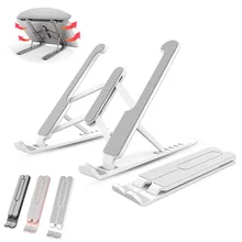 Portable Foldable Adjustable Bracket Laptop Stand Support Base Computer Accessories Holder Cooling Pad Riser Notebook Support