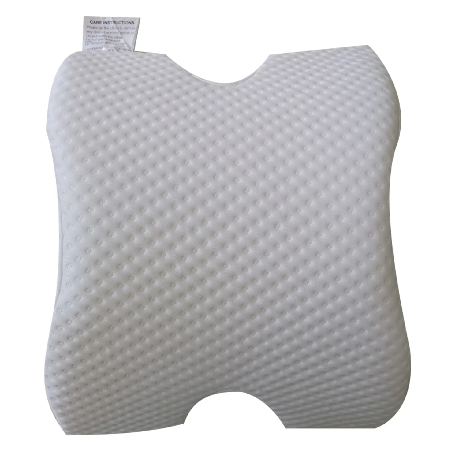 LANGRIA Slow Rebound Pressure Pillow Hollow Design Breathable Comfortable Cushioning Napping Pillow Couple Pillow U-shapes