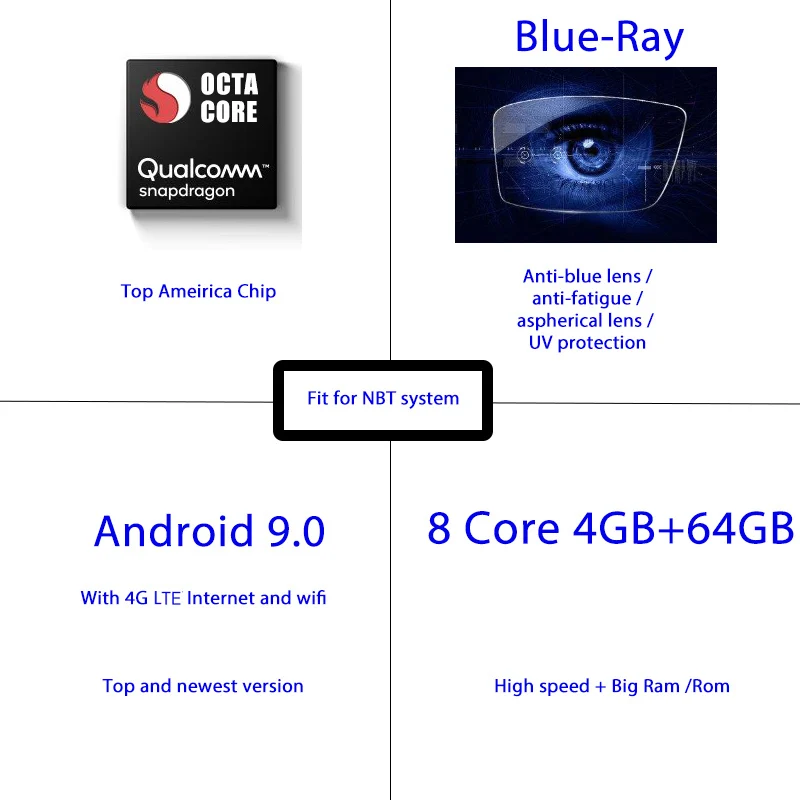 KiriNavi 8 Core, 4 Гб+ 64G 10,2" 2 din Android 9,0 автомобиль радио для BMW 3 серии F30 F31 F34 4 серии F32 F33 F36 помощи при парковке головное устройство - Цвет: 9.0 4GB RAM 64GB ROM