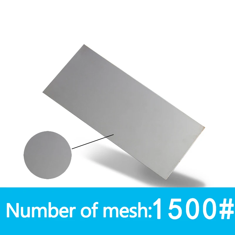 1500 Алмазная пластина Sharpener150-3000 зернистость Профессиональный тонкий алмазный нож заточка точильных камней Полировка шлифовальный абразивный камень - Цвет: 1500