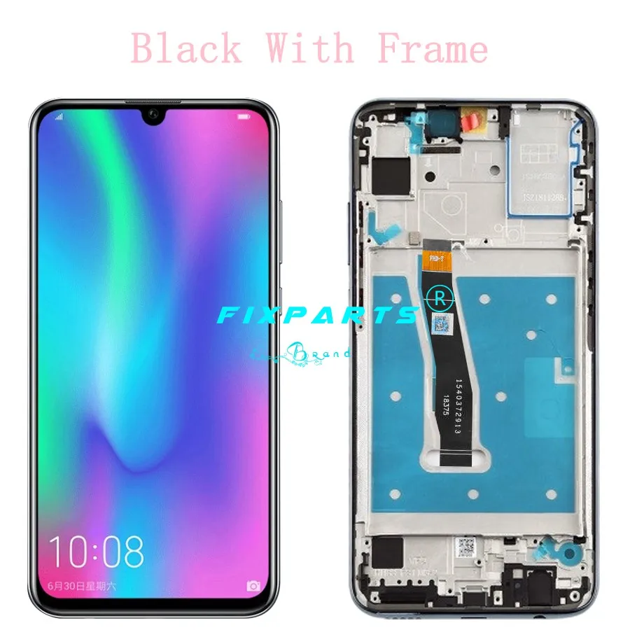 Оригинальный дисплей для Huawei Honor 10 Lite ЖК HRY LX1 сенсорный экран дигитайзер LX2 L21 HUAWEI