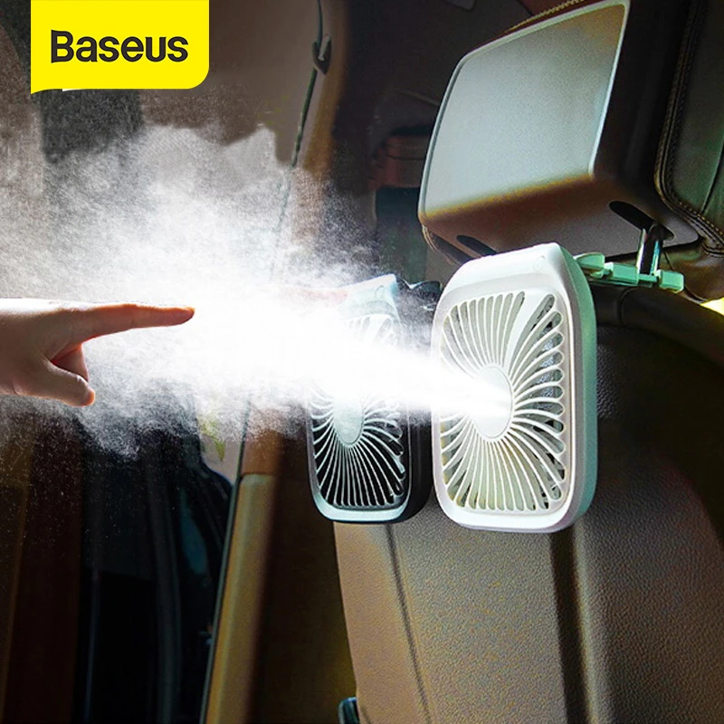 Baseusミニusb折りたたみ静音ファンの車の後部座席エアコン5v高確率超静音クーラー3グレード風速 Heating Fans Aliexpress