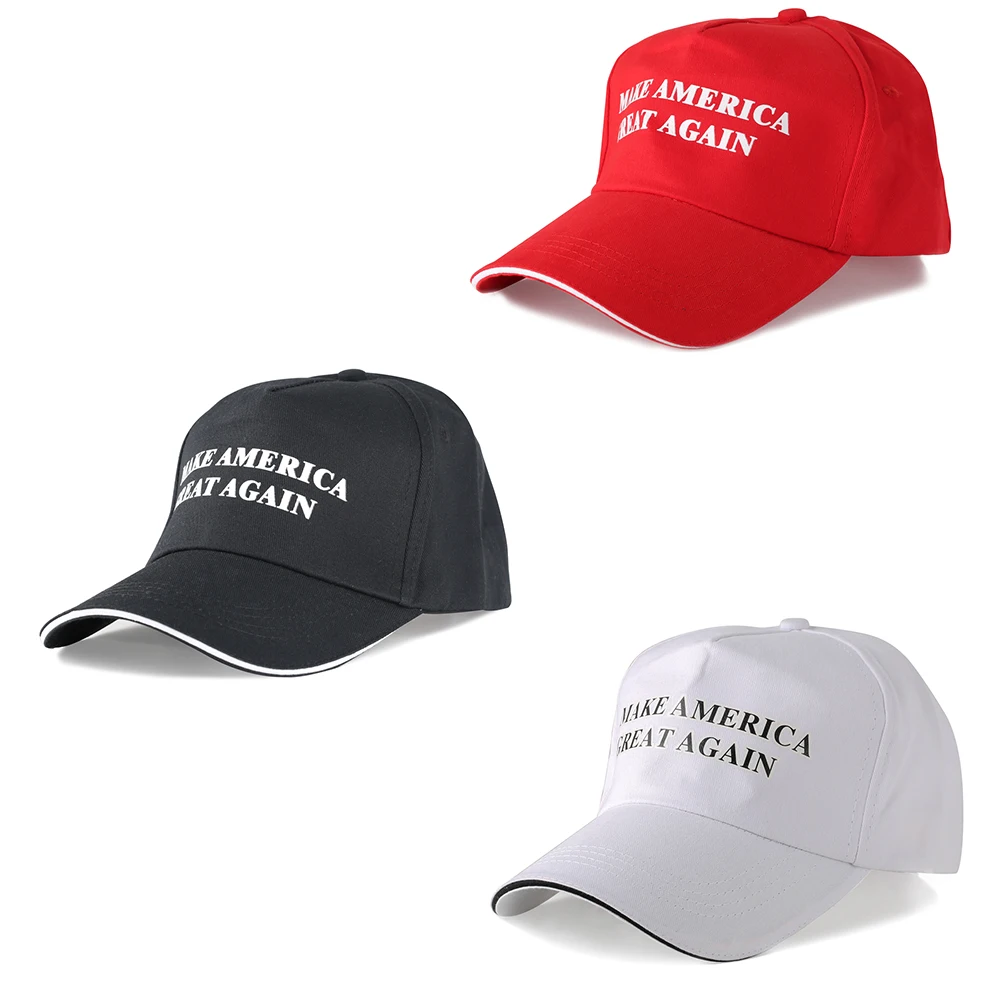 

Trump Make American Great Headwear Cap Sun Protection Adjustable Back Closure ultraviolet-proof Hunter Surfing Popular Wholesale