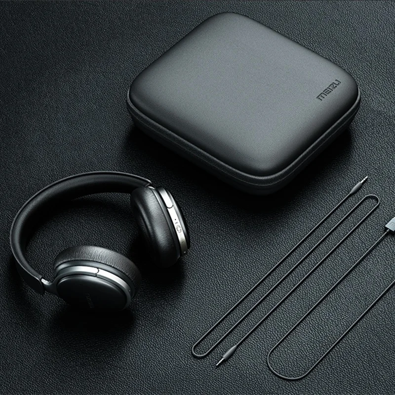 MEIZU HD60 беспроводные Bluetooth наушники Bluetooth 5,0 40 мм Био-диафрагма сенсорное управление 500 мАч usb type-C наушники высокого качества