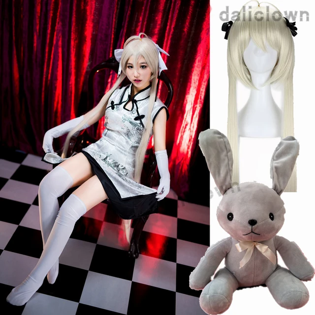 Liva-fantasia De Cosplay Da Kasugano Sora, Trajes Para Meninas, Anime,  Trajes De Lolita Brancos De Alta Qualidade - Trajes De Cosplay - AliExpress